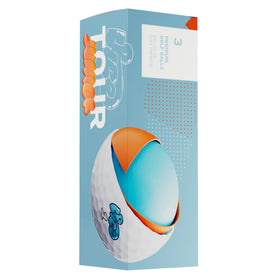 Vice Golf Vice Tour JR ball with dimple design enhances lift for longer carries.