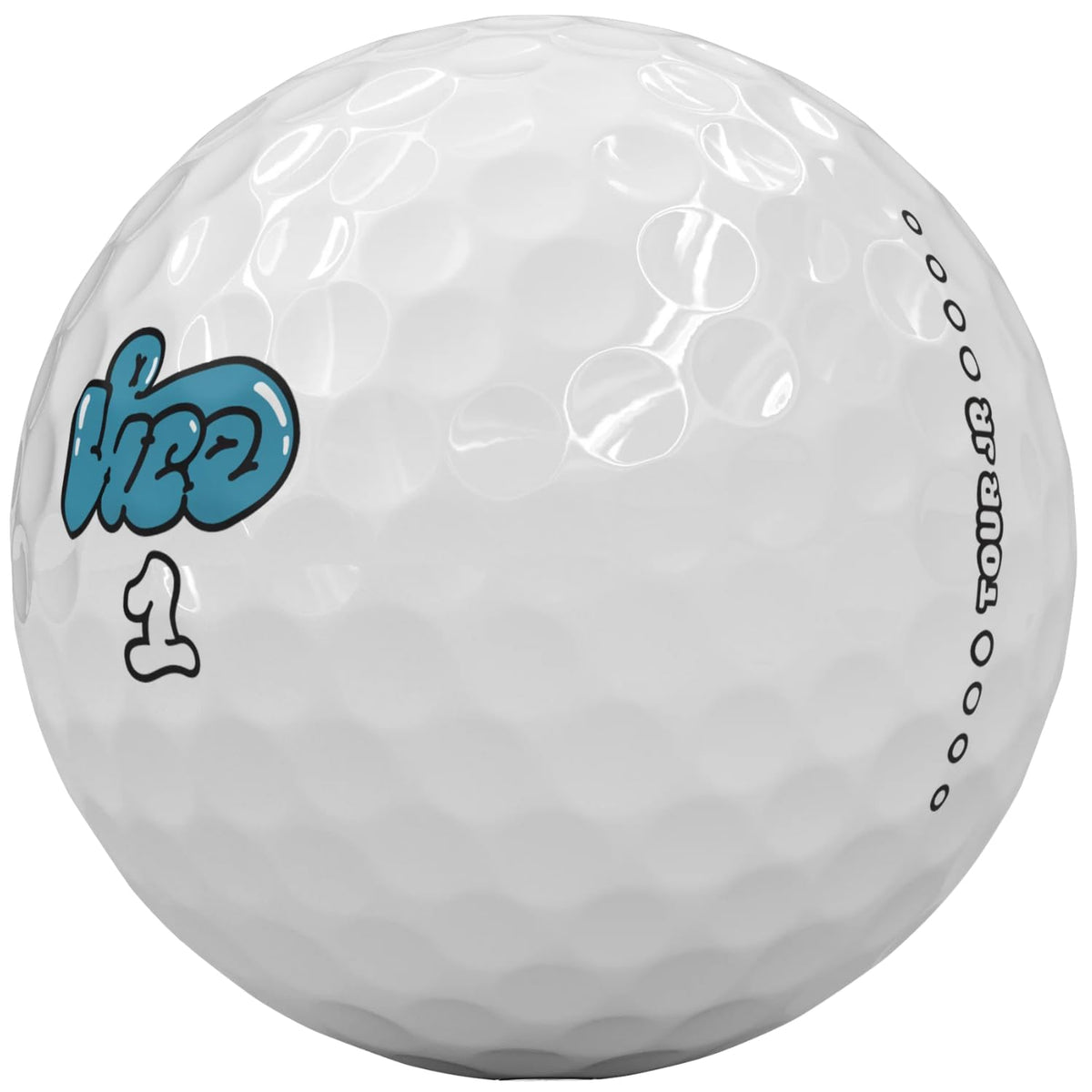 Vice Golf Vice Tour JR ball in flight demonstrates stable, forgiving flight.