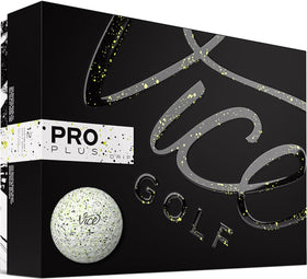 Vice Pro Plus Drip Version lime ball enhances distance and control.