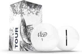 Vice Golf Pro Soft ball on grass highlighting soft feel and touch.