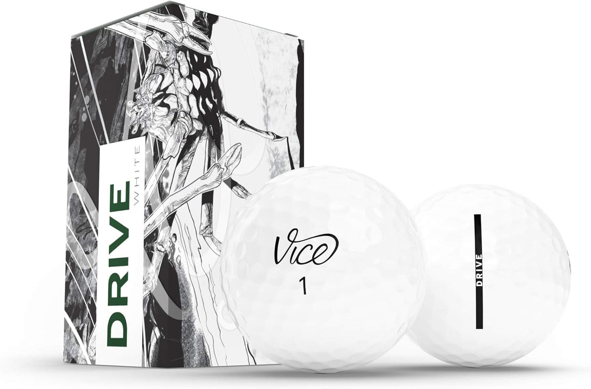 Vice Golf Tour ball on green emphasizing greenside control.
