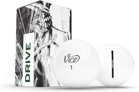 Vice Golf Tour ball on green emphasizing greenside control.