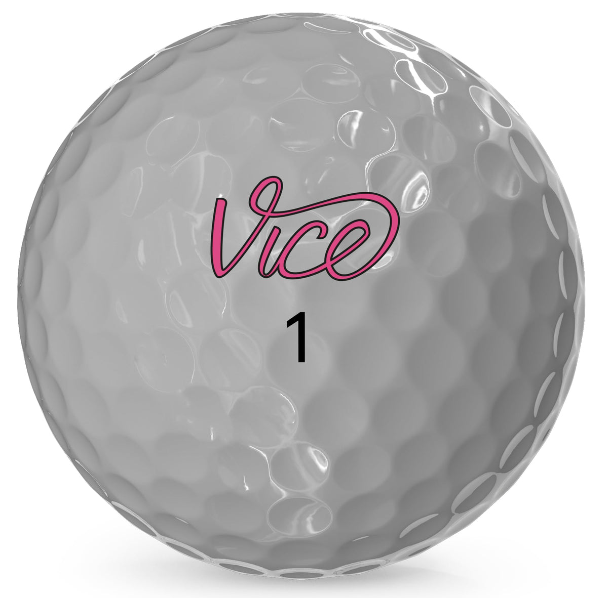 Vice Tour Gen 3 Gray flight view emphasizes stable ball trajectory.