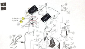 Viefow 1014808 2-pronged switch for quick, durable Club Car repairs.