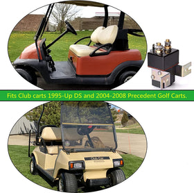 Viefow 48V Club Car Precedent solenoid assembly for 2004–2008 carts.