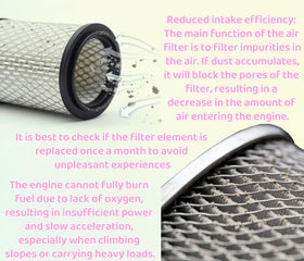 Viefow Precedent 2004+ gas cart filter helps engine breathe easier.