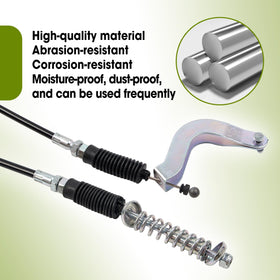 Vierzweites dual-cable kit includes forward and reverse cables for EZGO carts.