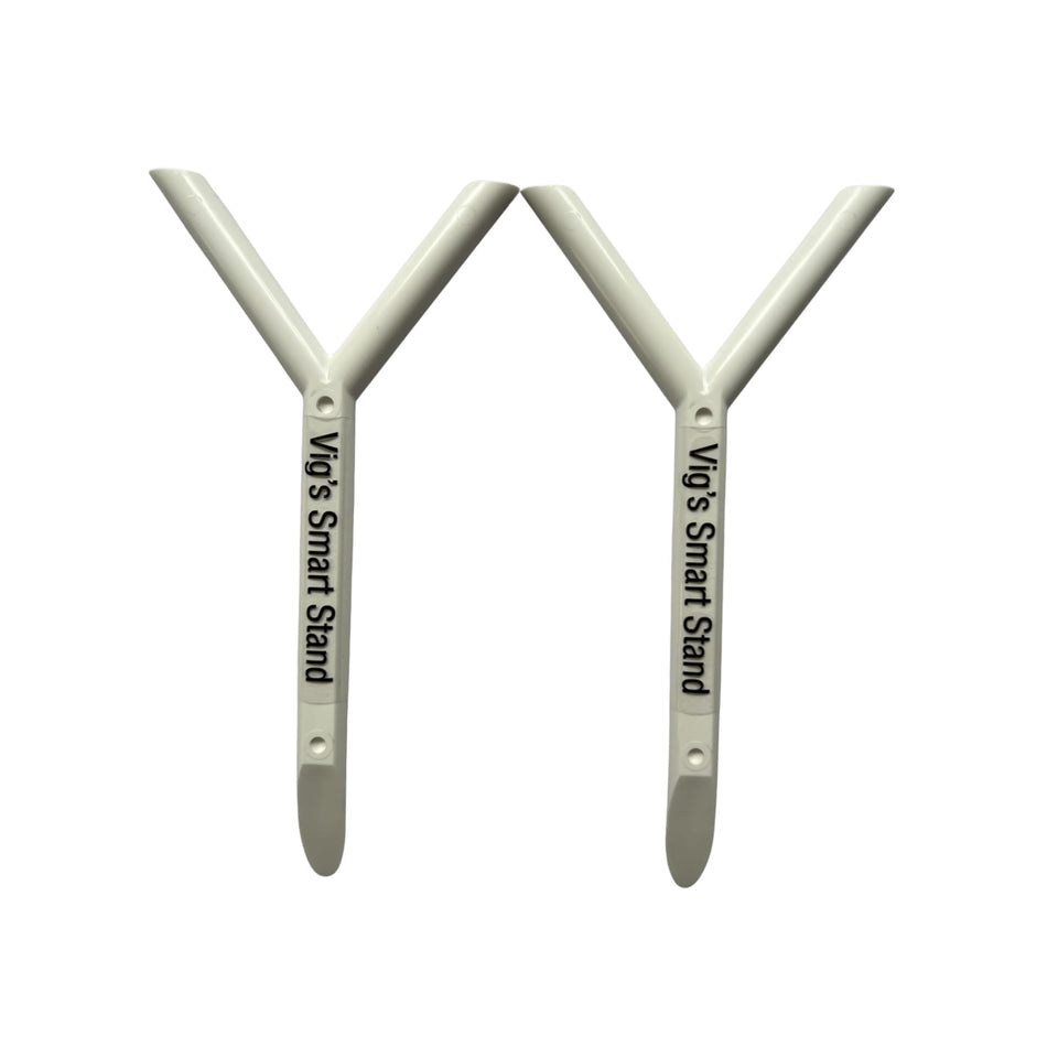 Vigs Smart Stand pocket 2-pack shown in pocket for quick course access