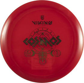 Viking Discs Cosmos Storm stamp closeup for easy on-course identification.