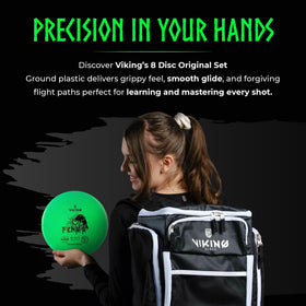 Viking Discs Original Set distance driver disc achieves longer throws