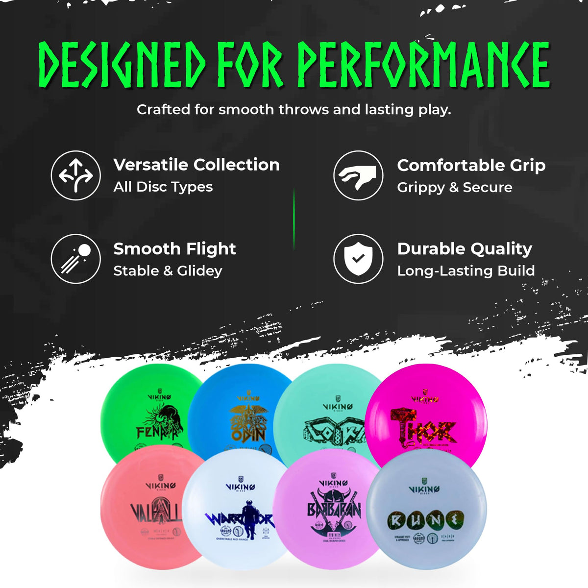 Viking Discs Original Set midrange disc balances control and distance