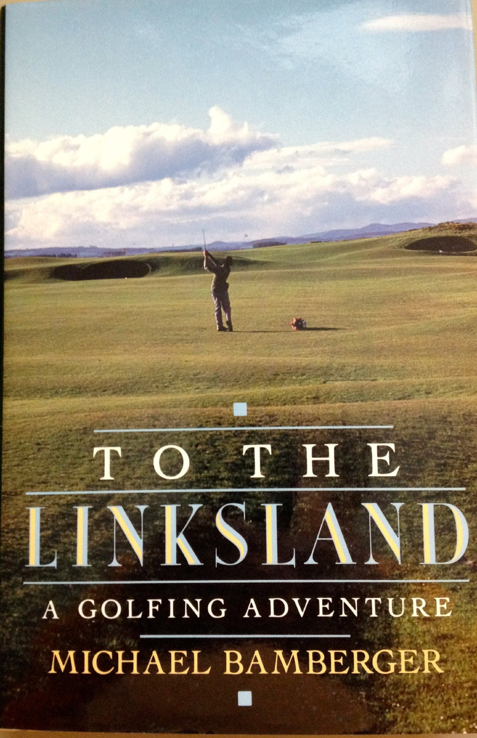 Viking Drill & Tool To the Linksland cover showcases golf adventures and Scottish course ambiance