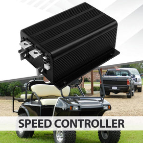Side profile of VIKKSAER controller showing slim form for under-dash mounting.