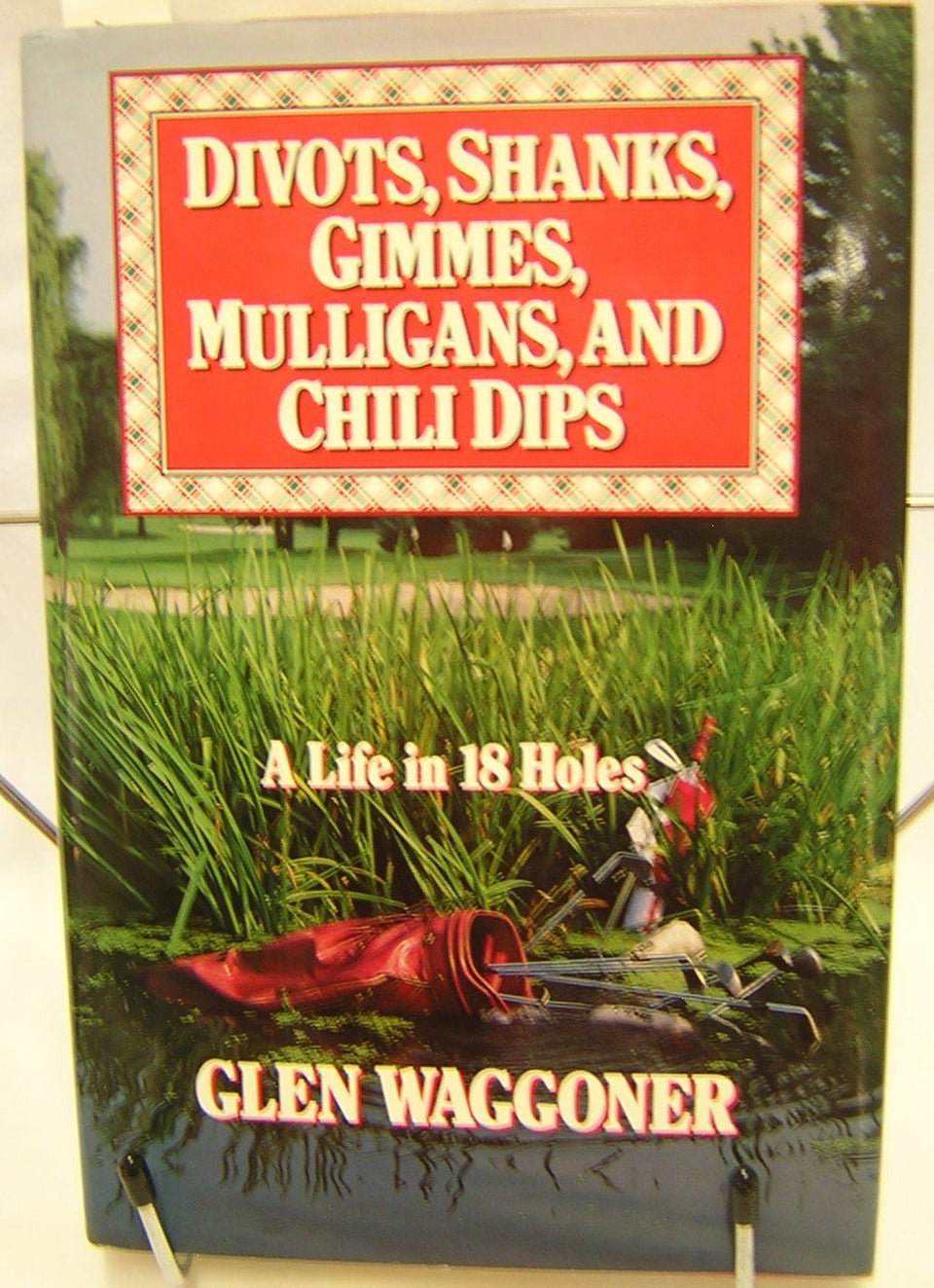 Villard Divots book cover, a witty golf memoir for fans seeking golf culture insights.