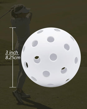Viminston blue bucket golf balls for backyard games with bright color.