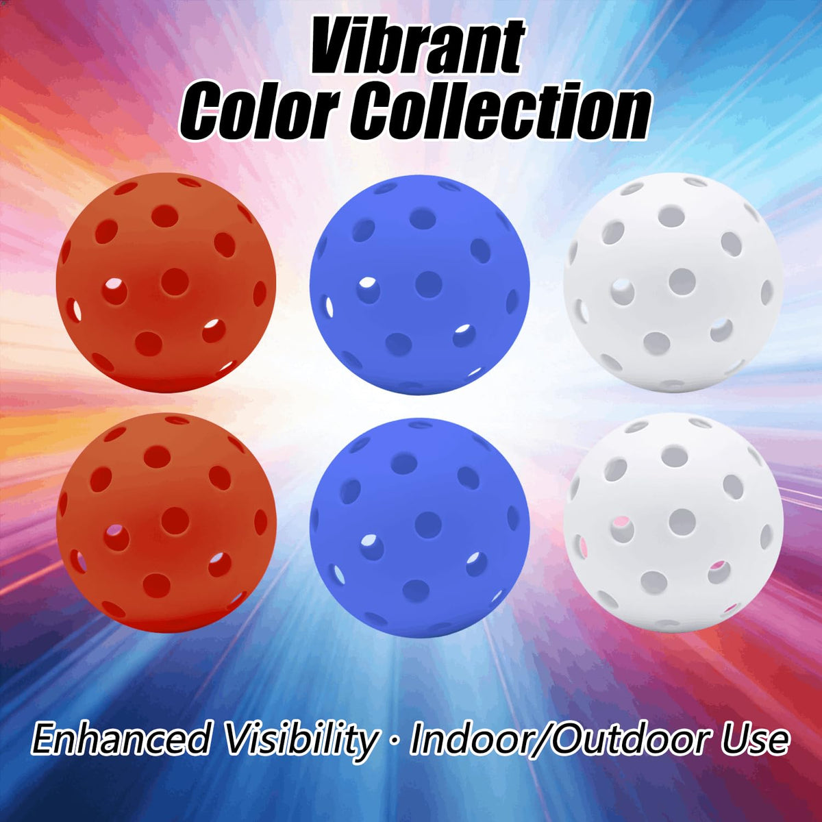 Viminston yellow bucket golf ball delivers lively bounce outdoors.