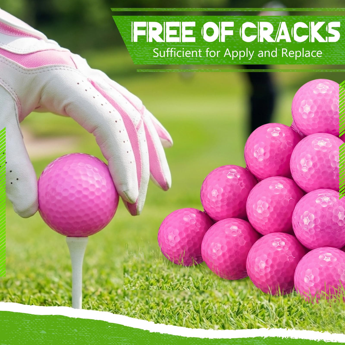 Vinsot blank golf ball designed for DIY customization and gifts.
