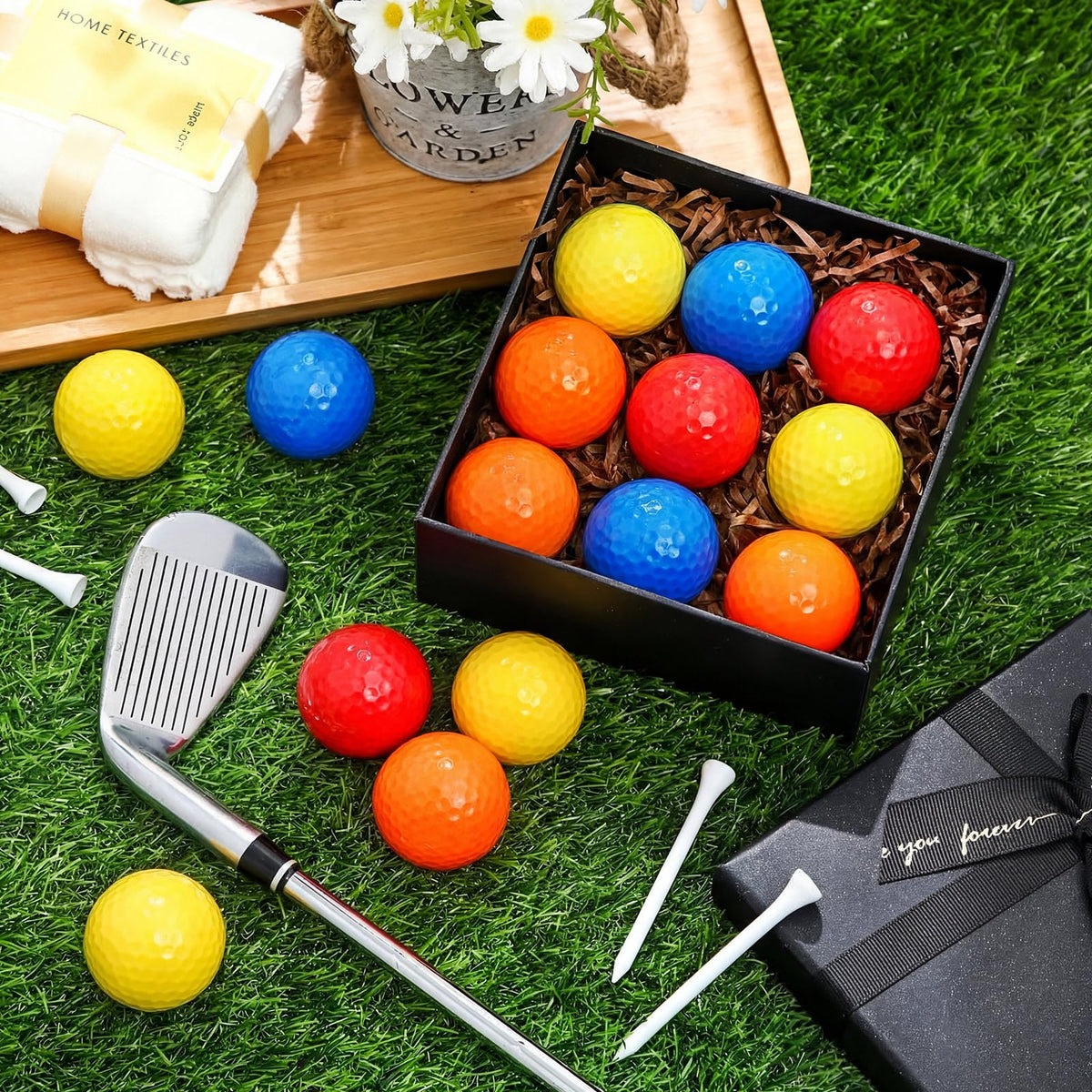 Durable rubber surface on Vinsot golf balls withstands repeated hits