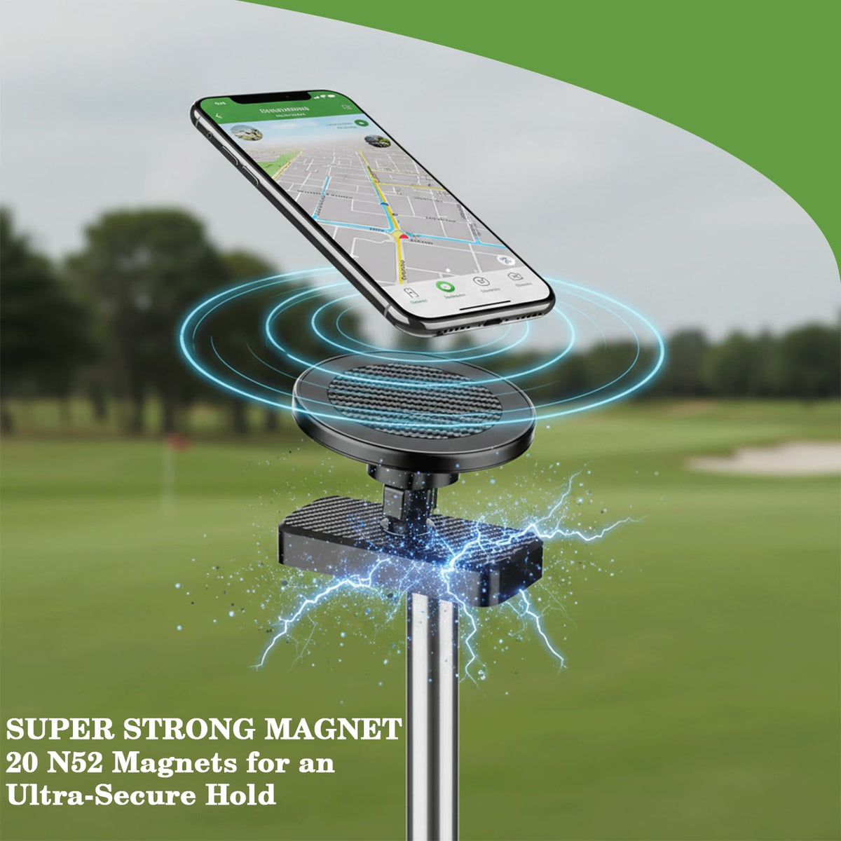 Vintly durable silicone padding protects devices from scratches during rides.