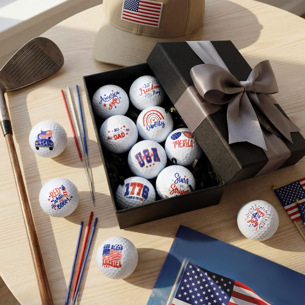 VioraWhite 12-piece set designed for gifting and course play.
