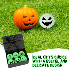 VioraWhite gift box packaging makes a ready-to-give Halloween golf gift.