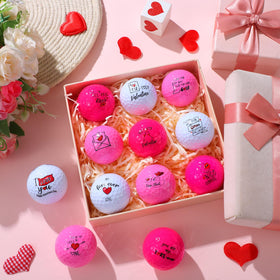 VioraWhite envelope design golf ball for romantic gift on greens