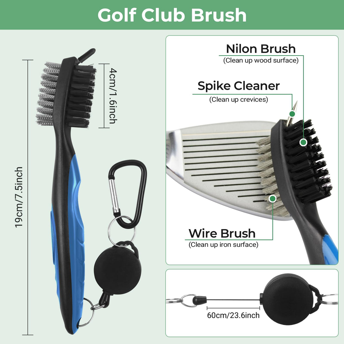 VIPMOON groove sharpener with six cutters reshapes U and V grooves.