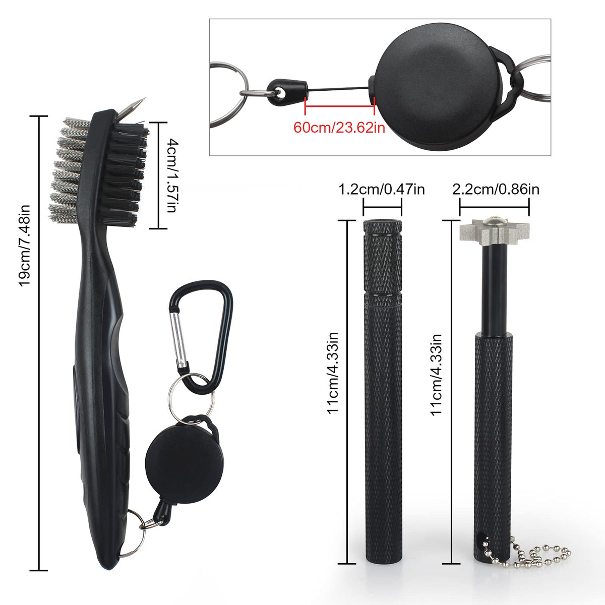VIPMOON groove sharpener 6-head design for U- and V-grooves.