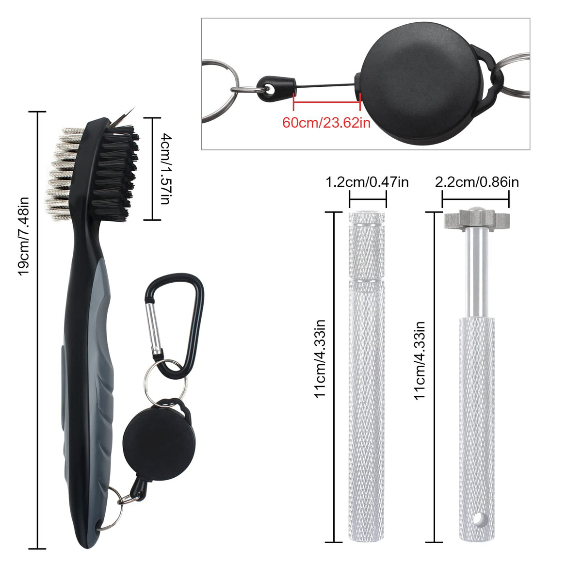 VIPMOON groove sharpener tool precise re-grooving for control