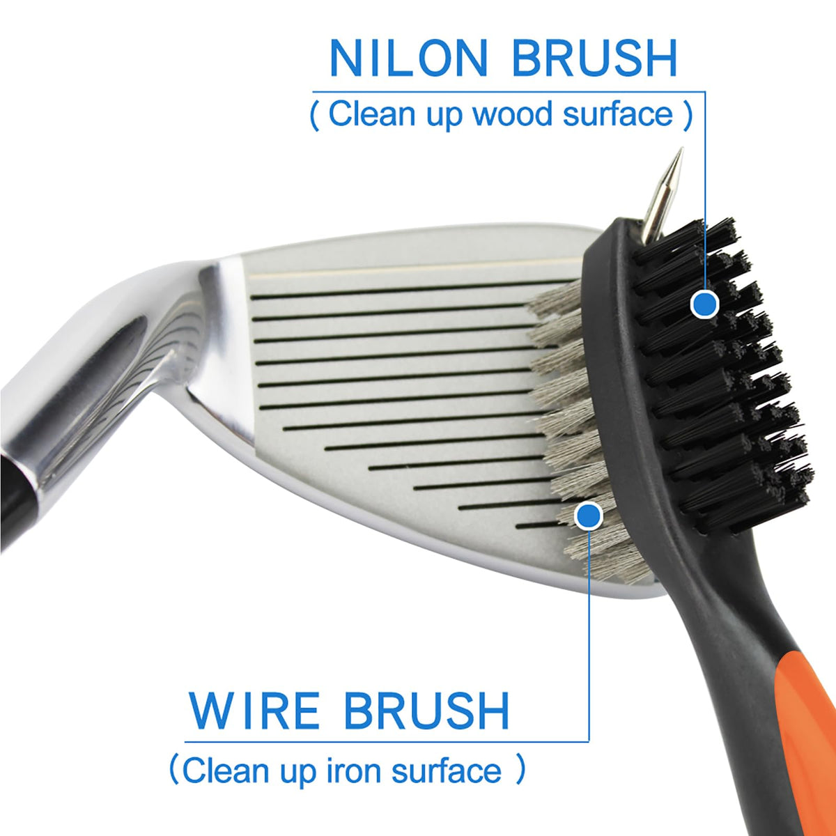 VIPMOON portable storage box for golf cleaning tools