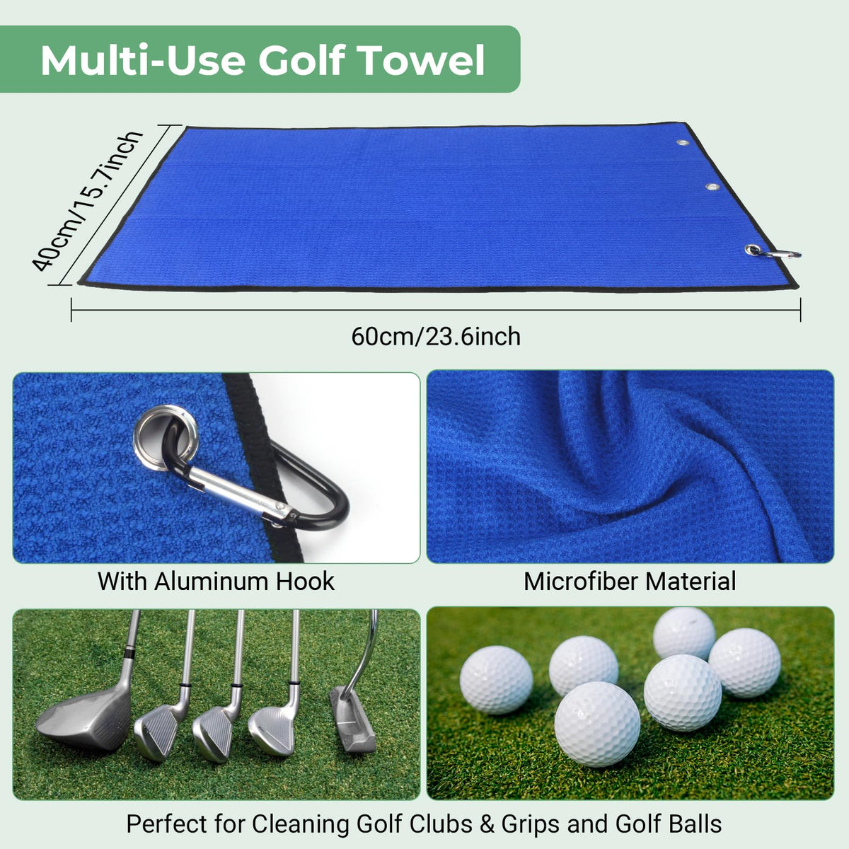 VIPMOON waterproof ball pouch stores up to 15 balls securely.