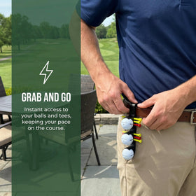 Durable Virsomier golf organizer ready for rounds and practice.
