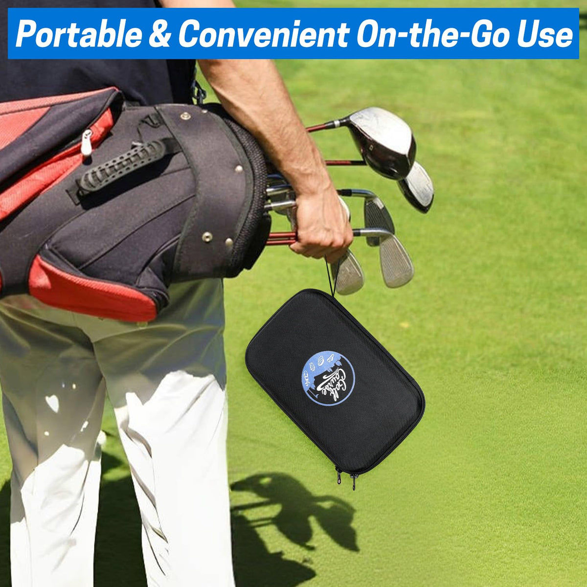 Viseman dual-zipper design offers easy access during play.