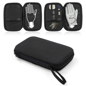 VISEMAN golf glove holder waterproof hard shell protects gloves on the course.