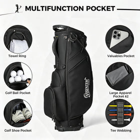 Visenter 14-Way bag compatible with carts and push carts for flexible play
