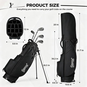 Visenter 14-Way stand design showing easy access and club separation