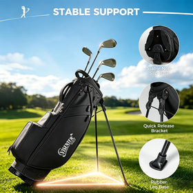 Visenter rain cover hood protects clubs during sudden showers