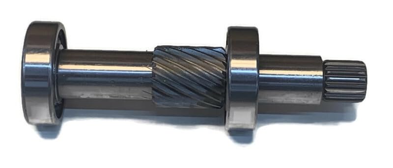 Vital All-Terrain close-up of 19-tooth input shaft for precise fit.