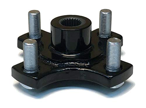 Close-up of EZGO RXV hub flange for precise fit.