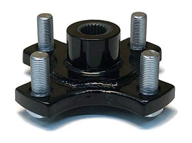 Close-up of EZGO RXV hub flange for precise fit.