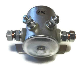Vital All-Terrain solenoid top view; compact 4-terminal design for 36V systems