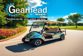 VitalEQ Gearhead Magic water beading shows the protective layer.