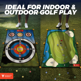 Vitality Sports sticky balls offer clear targets for precise chip practice