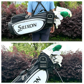Durable nylon fabric construction of the VIVA EAGLE golf bag