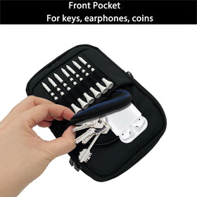 VIVA EAGLE front pocket with tee slots for quick access on the course.