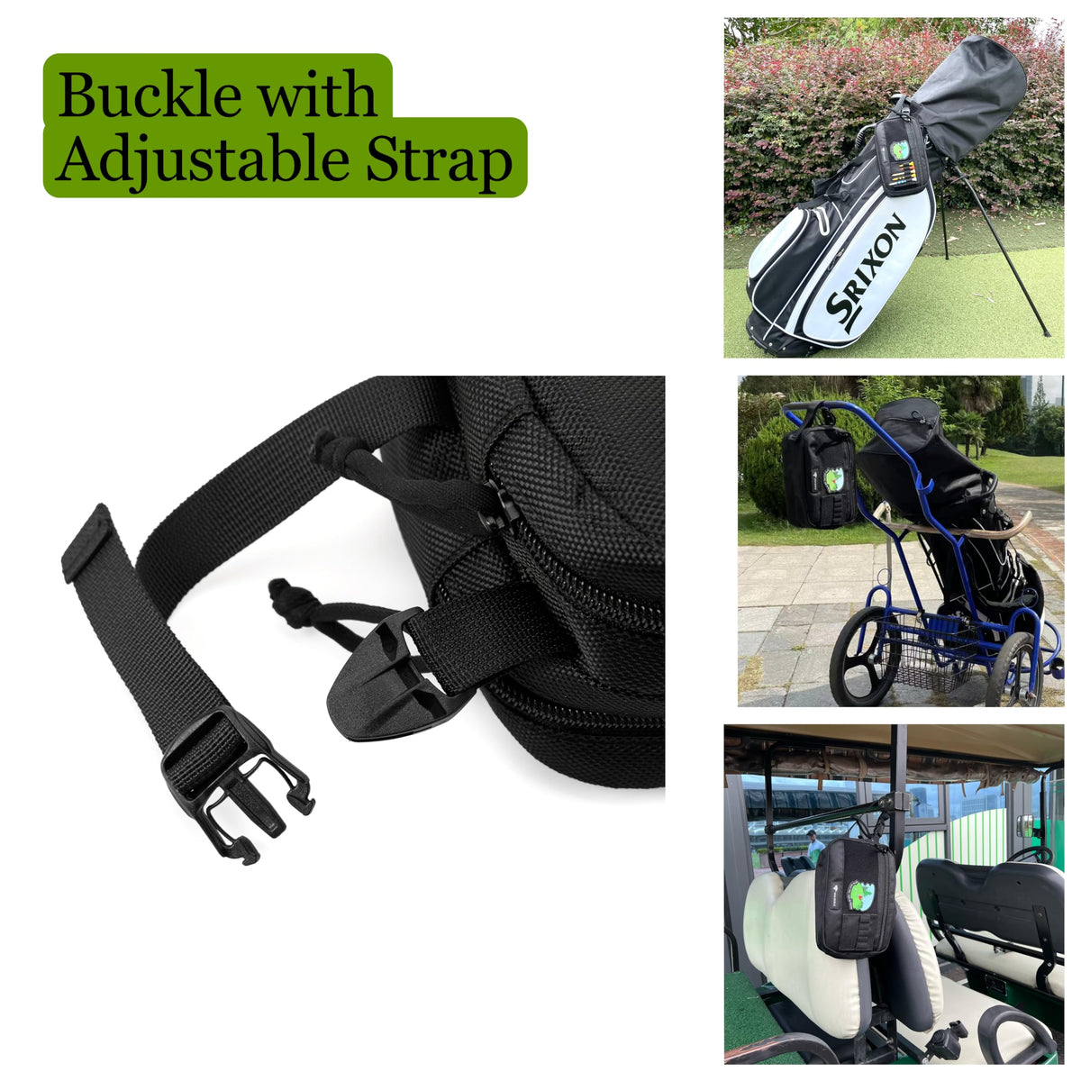 VIVA EAGLE nylon 1680D construction for durable golf gear