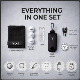 VIXII bamboo tees supporting stable drives for reliable play