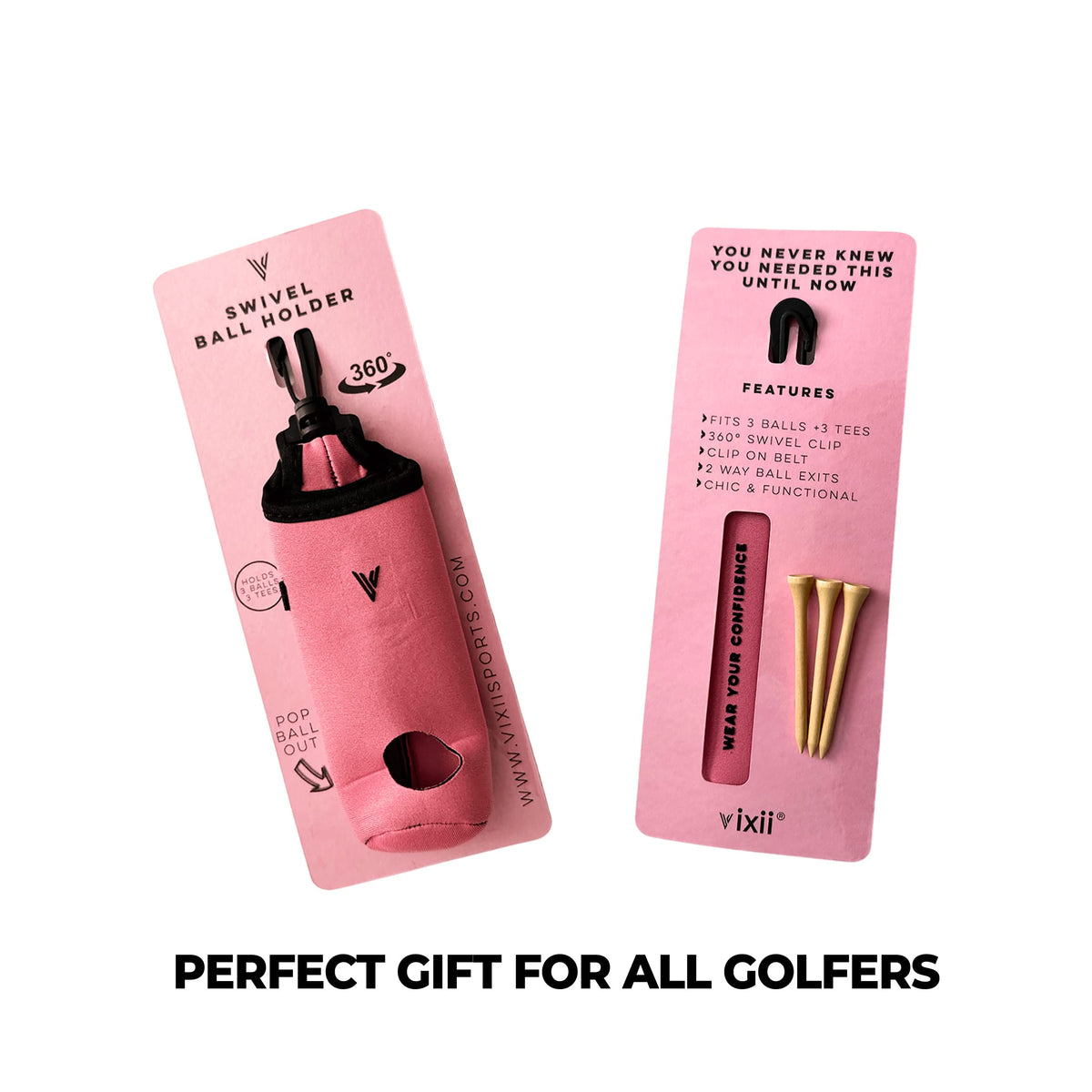 VIXII washable neoprene pouch stays clean and reusable on rounds.