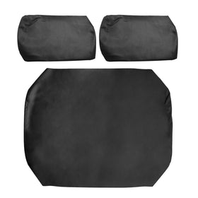 Close-up of VKGUG microfiber leather front seat cover kit for Yamaha G-11/G-22