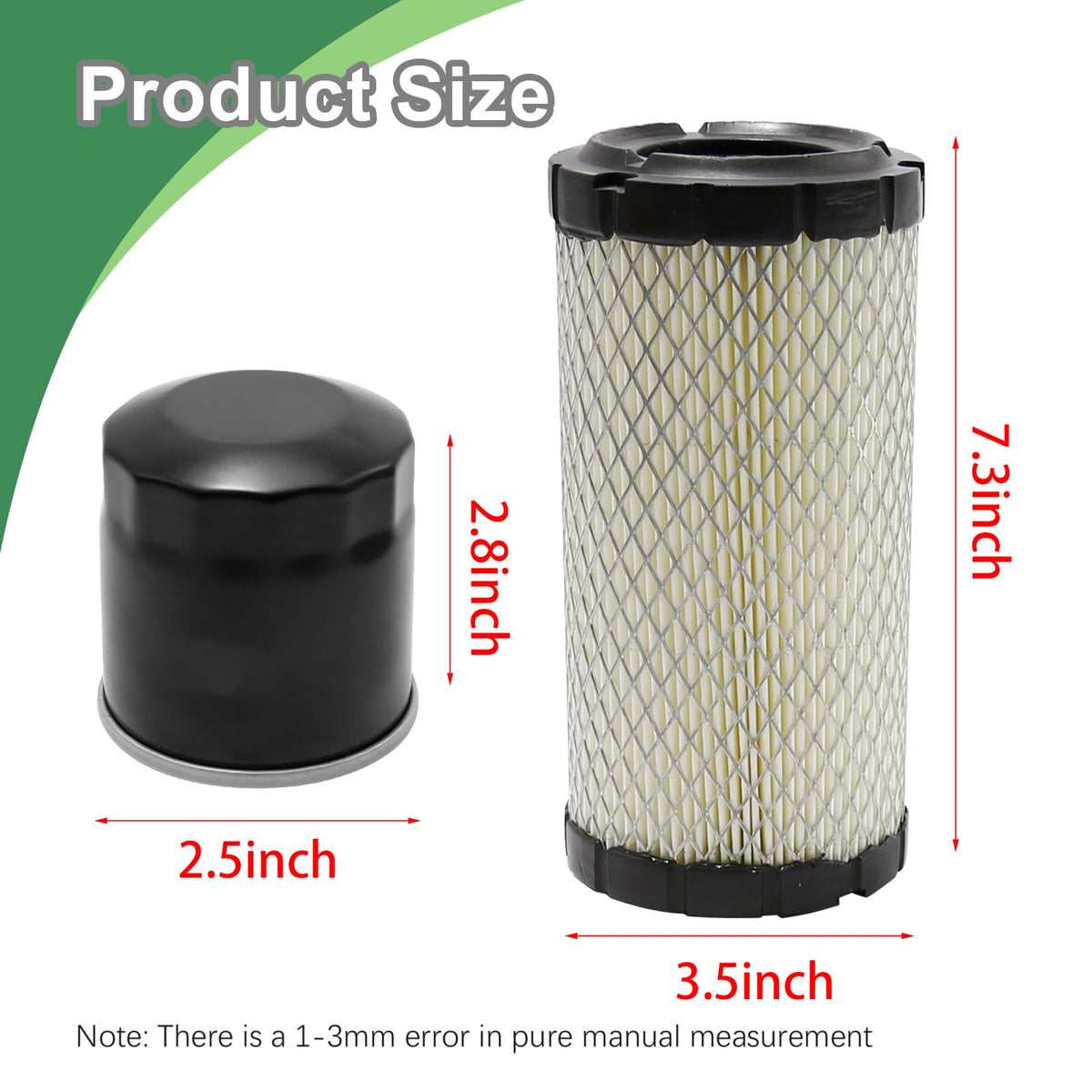 Vkinman 607454 oil filter promotes cleaner oil flow during rides